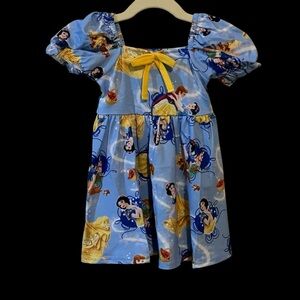Sassy Saul Boutique 18 Month Disney’s Snow White Character Dress Blue Dress
